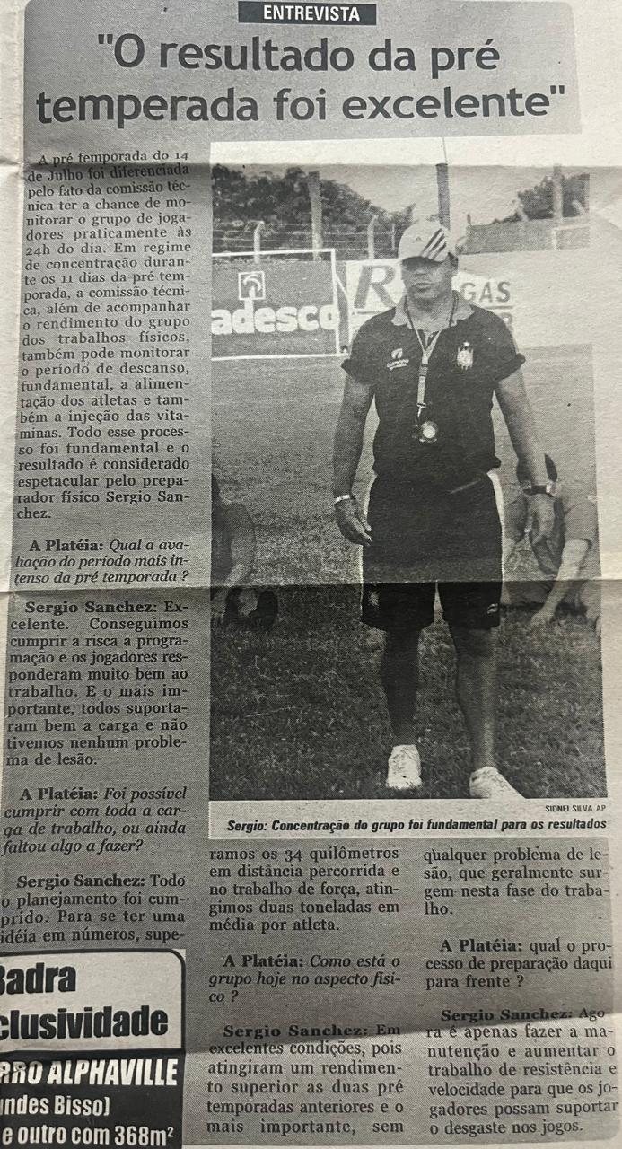Recorte de jornal / Newspaper clipping: A Platéia